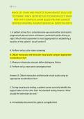 NWCA CET EXAM AND PRACTICE EXAM NEWEST 2026&sol; 2027 &NewLine;TEST BANK&vert; NWCA CERTIFIED EKG TECHNICIAN &lpar;CET&rpar; EXAM &NewLine;PREP WITH COMPLETE EXAM QUESTIONS AND CORRECT &NewLine;VERIFIED ANSWERS&sol; ALREADY GRADED A&plus; &lpar;MOST RECENT&excl;&excl;&rpar;