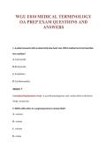 WGU E010 EXAM Bundle &vert; 2027 Update with complete solutions&period;