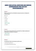 ABRET CNIM &vert;ACTUAL QUESTIONS AND VERIFIED ANSWERS&vert;BRAND NEW 2026-2027 UPDATE&vert;GRADED A&plus;
