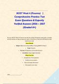&NewLine;  BCOT Week 4 &lpar;Firearms&rpar; &vert; Comprehensive Practice Test Exam Questions & Expertly Verified Answers &vert;2026 &ndash; 2027 &lpar;Graded A&plus;&rpar;&NewLine;&NewLine;&NewLine;