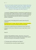 CERTIFIED PSYCHIATRIC REHABILITATION PRACTITIONER &lpar;CPRP&rpar; EXAM &NewLine;AND PRACTICE EXAM NEWEST 2026&sol; 2027 TEST BANK&vert; COMPLETE &NewLine;EXAM QUESTIONS AND CORRECT VERIFIED ANSWERS&sol; ALREADY &NewLine;GRADED A&plus;&vert; CPRP EXAM PREP &lpar;MOST RECENT&excl;&excl;&rpar; 