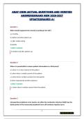 ASAP CNIM &vert;ACTUAL QUESTIONS AND VERIFIED ANSWERS&vert;BRAND NEW 2026-2027 UPDATE&vert;GRADED A&plus;