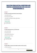 D&S STNA EXAM &vert;ACTUAL QUESTIONS AND VERIFIED ANSWERS&vert;BRAND NEW 2026-2027 UPDATE&vert;GRADED A&plus;