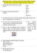 ABO Exam Prep &ndash; Anatomy with all Correct & 100&percnt; Verified Answers &vert;Actual Complete Update &vert;Already Graded A&plus;