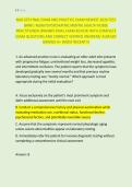 NUR 670 FINAL EXAM AND PRACTICE EXAM NEWEST 2026 TEST &NewLine;BANK&vert; NUR670 PSYCHIATRIC MENTAL HEALTH NURSE &NewLine;PRACTITIONER &lpar;PMHNP&rpar; FINAL EXAM REVIEW WITH COMPLETE &NewLine;EXAM QUESTIONS AND CORRECT VERIFIED ANSWERS&sol; ALREADY &NewLine;GRADED A&plus; &lpar;MOST RECENT&excl;&excl;&rpar;