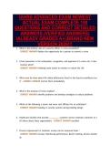 IAHSS ADVANCED EXAM NEWEST&NewLine;ACTUAL EXAM COMPLETE 150&NewLine;QUESTIONS AND CORRECT DETAILED&NewLine;ANSWERS &lpar;VERIFIED ANSWERS&rpar;&NewLine;&vert;ALREADY GRADED A&plus;&vert;&vert;BRAND NEW&NewLine;VERSION 2026&excl;&excl;&excl;