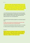 NRNP 6552 FINAL EXAM &lpar;WALDEN&rpar; NEWEST 2026&sol; 2027 &NewLine;ACTUAL EXAM TEST BANK&vert; NRNP6552 ADVANCED NURSE &NewLine;PRACTICE IN REPRODUCTIVE HEALTH FINAL EXAM REVIEW &NewLine;WITH COMPLETE EXAM QUESTIONS AND CORRECT VERIFIED &NewLine;ANSWERS&sol; ALREADY GRADED A&plus; &lpar;MOST RECENT&excl;&excl;&rpar; 