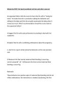 HESI Maternity Test Bank &ndash; Practice Questions & Answers &vert; Maternal-Newborn Nursing