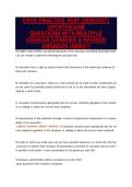 CPCE PRACTICE TEST &lpar;2026&sol;2027&rpar;&NewLine;UPDATE&vert;EXAM&NewLine;QUESTIONS WITH MULTIPLE&NewLine;CHOICES &vert;VERIFIED & REVISED&NewLine;ANSWERS &lpar;NEW&rpar;&excl;&excl;&excl;