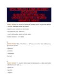 CPCE PRACTICE EXAM &lpar;2026&sol;2027&rpar;&NewLine;UPDATE&vert;EXAM&NewLine;QUESTIONS WITH MULTIPLE&NewLine;CHOICES &vert;VERIFIED & REVISED&NewLine;ANSWERS &lpar;NEW&rpar;&excl;&excl;&excl;