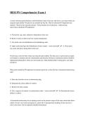 HESI PN Comprehensive Exam 1 &ndash; PN&sol;LPN Nursing Questions&comma; Answers & Study Guide