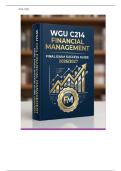 WGU C214 Financial Management Practice Ultimate Certification &NewLine;Success Companion&colon; In-Depth Study &NewLine;Guide&comma; Updated Practice Tests&comma; &NewLine;Detailed Review Questions&comma; and &NewLine;Comprehensive Exam Preparation Manual &NewLine;