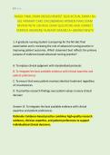 NU661 FINAL EXAM &lpar;REGIS&rpar; NEWEST 2026 ACTUAL EXAM&vert; NU &NewLine;661 PRIMARY CARE CHILDBEARING WOMEN FINAL EXAM &NewLine;REVIEW WITH 100 REAL EXAM QUESTIONS AND CORRECT &NewLine;VERIFIED ANSWERS&sol; ALREADY GRADED A&plus; &lpar;BRAND NEW&excl;&excl;&rpar;
