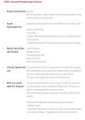 NR507 Advanced Pathophysiology Final Exam 2026&sol;2027 &vert; Questions&comma; Answers & Complete Study Guide