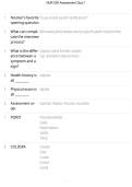 NUR 530 Assessment Quiz 1 2026&sol;2027 &vert; Questions&comma; Answers & Complete Study Guide