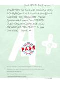 2026 HESI PN Exit Exam with 1000&plus; Questions&comma; &NewLine;NGN-Style Questions & Case Scenarios &vert; &lpar;100&percnt; &NewLine;Guarantee Pass&rpar;  &lpar;2026&sol;2027&rpar; &ndash;Practice &NewLine;Questions & Answers Exam VERIFIED &NewLine;QUESTIONS AND CORRECT DETAILED &NewLine;ANSWERS ALREADY GRADED A&plus;&period; &lpar;A&plus; &NewLine;Guarantee&rpar; &vert; &vert; Gra