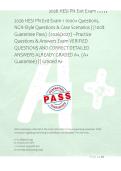 2026 HESI PN Exit Exam 1 1000&plus; Questions&comma; &NewLine;NGN-Style Questions & Case Scenarios &vert; &lpar;100&percnt; &NewLine;Guarantee Pass&rpar;  &lpar;2026&sol;2027&rpar; &ndash;Practice &NewLine;Questions & Answers Exam VERIFIED &NewLine;QUESTIONS AND CORRECT DETAILED &NewLine;ANSWERS ALREADY GRADED A&plus;&period; &lpar;A&plus; &NewLine;Guarantee&rpar; &vert; &vert; Graded