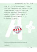2026 HESI PN Exit Exam 3 1000&plus; Questions&comma; &NewLine;NGN-Style Questions & Case Scenarios &vert; &lpar;100&percnt; &NewLine;Guarantee Pass&rpar;  &lpar;2026&sol;2027&rpar; &ndash;Practice &NewLine;Questions & Answers Exam VERIFIED &NewLine;QUESTIONS AND CORRECT DETAILED &NewLine;ANSWERS ALREADY GRADED A&plus;&period; &lpar;A&plus; &NewLine;Guarantee&rpar; &vert; &vert; Graded