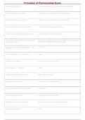 Principles of Pharmacology Final Exam &vert; 200&plus;Questions & Answers&comma; Practice Review 2026-2027