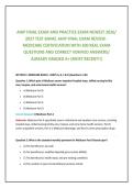 AHIP FINAL EXAM AND PRACTICE EXAM NEWEST 2026&sol; &NewLine;2027AND PRACTICE EXAM NEWEST 2026&sol; &NewLine;2027
