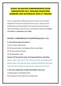 STOCK VALUATION COMPREHENSIVE EXAM PREPARATION FULL PACKAGE