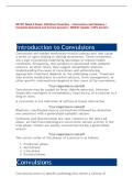 NR 507 Week 8 Edapt&colon; CNS Brain Disorders &ndash; Convulsions and Seizures &vert; Complete Questions and Correct Answers &vert; 2026&sol;27 Update &vert; 100&percnt; Correct&period;