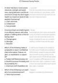  ATI Professional Nursing Practice &ndash; Practice Questions & Answers Study Guide