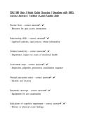 NSG 500 Quiz 1 Study Guide Overview Questions with 100- Correct Answers Verified Latest Update 2026&period;pdf