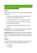 FAC-C PROCTORED EXAM 2026&sol;27WITH ACTUAL CORRECT QUESTIONS &NewLine;AND VERIFIED DETAILED ANSWERS &vert;FREQUENTLY TESTED QUESTIONS &NewLine;AND SOLUTIONS &vert;ALREADY GRADED
