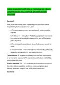 Federal Acquisition Certification in Contracting FAC-C Exam &vert; &NewLine;Complete Practice Test&comma; Answers & Detailed Rationales &NewLine;2026&sol;2027 