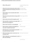 &NewLine;ATI Cardiac & Stroke Nursing &ndash; ECG Rhythms&comma; Emergencies & Interventions Practice Questions&comma; Answers & Study Guide