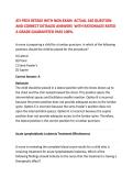 ATI  Pediatrics PEDS RETAKE WITH NGN EXAM  ACTUAL 160 QUESTION AND CORRECT DETAILED ANSWERS  WITH RATIONALES 2026&sol;2027 FREQUENTLY MOST TESTED Q&A FROM PAST PAPERS &ndash; MOST EXPECTED IN EXAM &ndash; MUST KNOW BEFORE EXAM