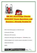 MB-901 Knowledge Checks 2026&sol;2027&colon; 40 Questions & Answers &ndash; Dynamics 365&comma; Power Platform&comma; Sales&comma; Finance & Supply Chain