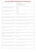 Latest 2026&sol;2027 LSU CHEM 1212 Lab Midterm &vert; Experiments 1&ndash;9 & Safety Quiz Study Guide