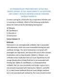 ATI PHARMACOLOGY PROCTORED NGN ACTUAL REAL NEWEST VERSION ACTUAL EXAM COMPLETE 140 QUESTIONS AND CORRECT DETAILED ANSWERS &lpar;VERIFIED ANSWERS&rpar; 2026&sol;2027 FREQUENTLY MOST TESTED Q&A FROM PAST PAPERS &ndash; MOST EXPECTED IN EXAM &ndash; MUST KNOW BEFORE EXAM&NewLine;&NewLine;&NewLine;