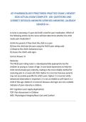 ATI PHARMACOLOGY PROCTORED PRACTICE EXAM 1 NEWEST&NewLine;2026 ACTUAL EXAM COMPLETE 140 QUESTIONS AND CORRECT DETAILED ANSWERS &lpar;VERIFIED ANSWERS&rpar; &vert;ALREADY GRADED  2026&sol;2027 FREQUENTLY MOST TESTED Q&A FROM PAST PAPERS &ndash; MOST EXPECTED IN EXAM &ndash; MUST KNOW BEFORE EX