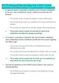 NU 578 Advanced Pharmacology Unit 1 2026 &vert; Tested &NewLine;Questions & Verified Answers &vert; Latest Update &vert; Graded A&plus;