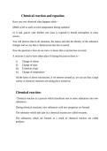 Class notes Science 