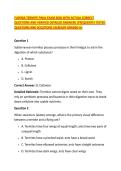 FLORIDA TERMITE FINAL EXAM 2026 WITH ACTUAL CORRECT &NewLine;QUESTIONS AND VERIFIED DETAILED ANSWERS &vert;FREQUENTLY TESTED &NewLine;QUESTIONS AND SOLUTIONS &vert;ALREADY GRADED A&plus;  