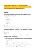 FLORIDA TERMITE FINAL EXAM 2026 WITH ACTUAL CORRECT &NewLine;QUESTIONS AND VERIFIED DETAILED ANSWERS &vert;FREQUENTLY TESTED &NewLine;QUESTIONS AND SOLUTIONS &vert;ALREADY GRADED A&plus;