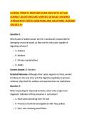 FLORIDA TERMITE MIDTERM EXAM 2026 WITH ACTUAL &NewLine;CORRECT QUESTIONS AND VERIFIED DETAILED ANSWERS &NewLine;&vert;FREQUENTLY TESTED QUESTIONS AND SOLUTIONS &vert;ALREADY &NewLine;GRADED A&plus; 