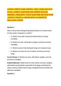 FLORIDA TERMITE EXAM VERSION 1 AND 2 EXAM 2026 WITH &NewLine;ACTUAL CORRECT QUESTIONS AND VERIFIED DETAILED &NewLine;ANSWERS &vert;FREQUENTLY TESTED QUESTIONS AND SOLUTIONS &NewLine;&vert;ALREADY GRADED A&plus;&vert;BRAND NEW&excl;&excl;&vert;GUARANTEED &NewLine;PASS&vert;LATEST UPDATE 