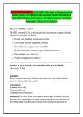 CPHI CERTIFICATION EXAM PREP 2026 Latest Comprehensive &NewLine;Study Guide &mdash; Certified Professional in Health Informatics &NewLine;Review Healthcare Informatics &bull; Verified Answers &bull; Detailed &NewLine;Rationales &bull; Success Workbook