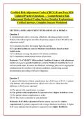 Certified Risk Adjustment Coder &lpar;CRC&reg;&rpar; Exam Prep 2026 &NewLine;Updated Practice Questions &mdash; Comprehensive Risk &NewLine;Adjustment Medical Coding Review Detailed Explanations&comma; &NewLine;Verified Answers&comma; Complete Success Workbook