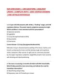 NUR 3490 EXAM 1 &vert; 200 QUESTIONS &vert; 2026&sol;2027 UPDATE &vert; COMPLETE WITH &vert; 100&percnt; VERIFIED ANSWERS &vert; AND DETAILED RATIONALES