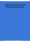 Wellcare ACT Mastery Exam Broker Employee 2025 Medicare Certification Study Guide 2026&sol;2027