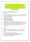 Certified Coding Specialist &ndash; Physician-based &lpar;CCS-P&reg;&rpar; &NewLine;Exam Prep 2026 Updated Practice Questions &ndash; &NewLine;Comprehensive Physician-Based Medical Coding Review &NewLine;Detailed Explanations &ndash; Verified Answers &ndash; Complete &NewLine;Success Workbook