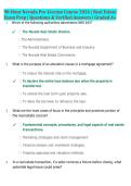 90-Hour Nevada Pre-License Course 2026 &vert; Real Estate &NewLine;Exam Prep &vert; Questions & Verified Answers &vert; Graded A&plus;