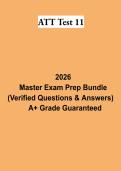 AT&T Test 11 PDF &vert; Employee Training Study Guide&comma; Practice Questions&comma; Answers & Exam Review 2026