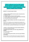 CPHM Certification Exam Prep 2026 Updated &NewLine;Practice Questions&comma; Comprehensive Healthcare &NewLine;Management Review&comma; Detailed Explanations&comma; Verified &NewLine;Answers&comma; Complete Success Workbook 